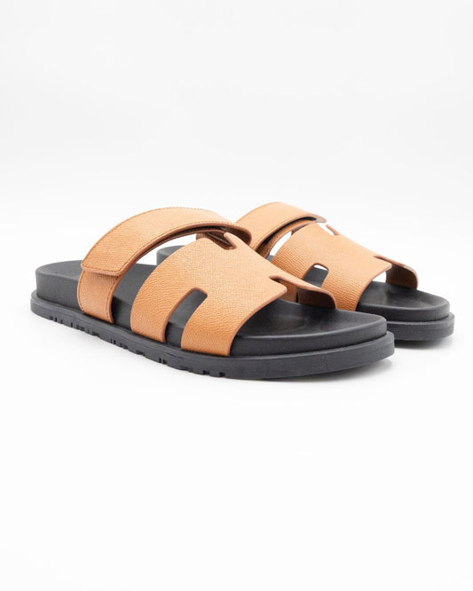 Hermès-Inspired Luxury Slippers