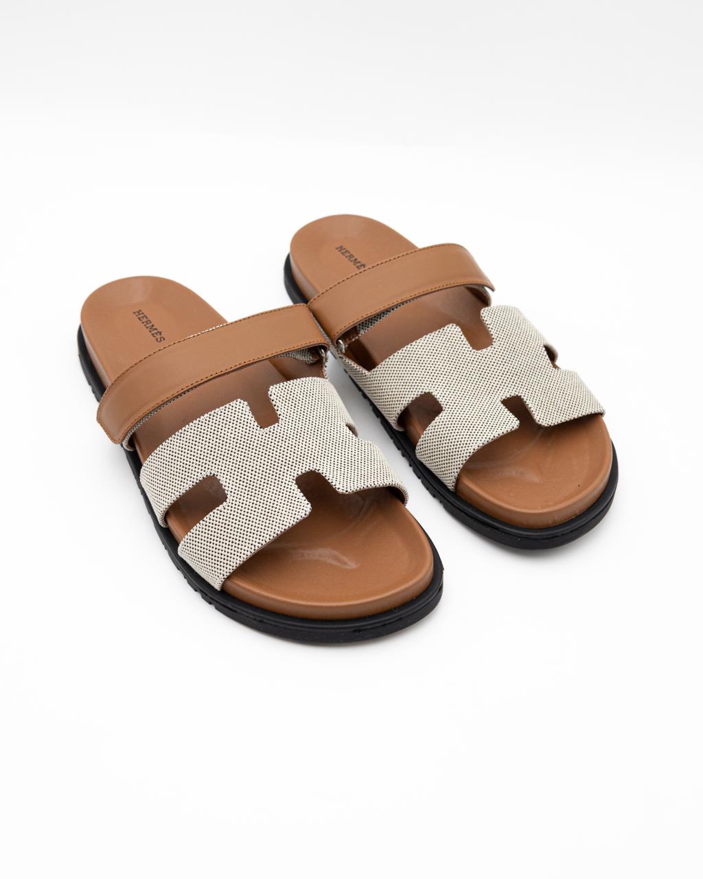 Hermès-Inspired Slippers