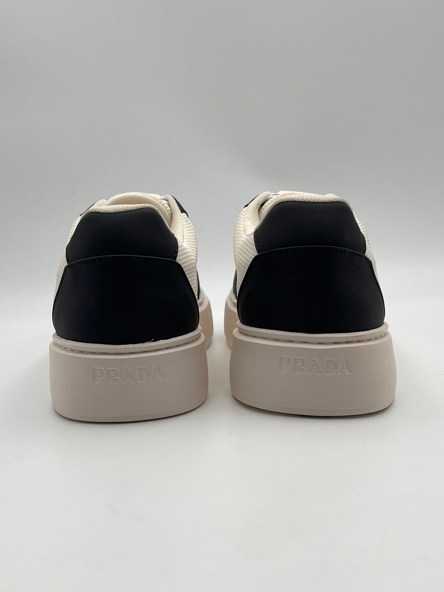 Prada Luxe Leather Sneakers