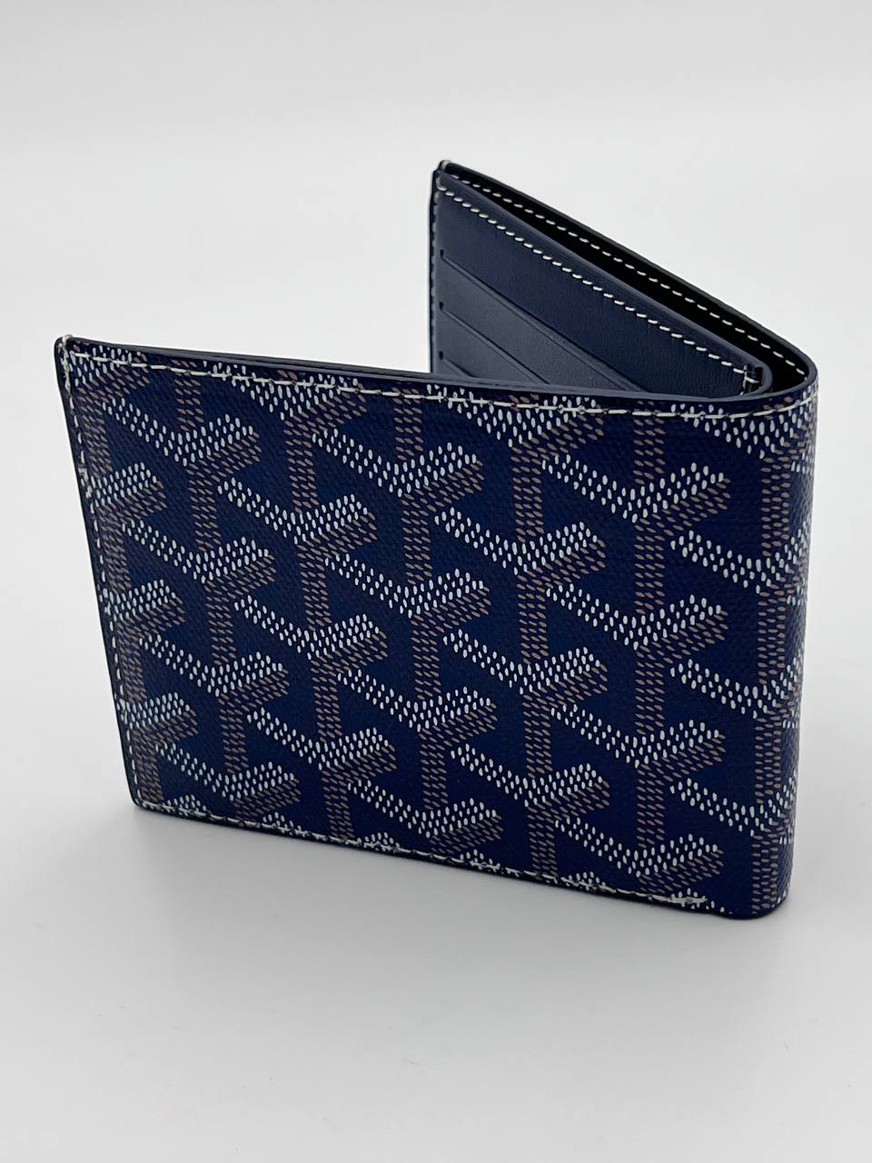 GOYARD 名刺入れ ネイビー Navy Goyard big wallet super – euro style