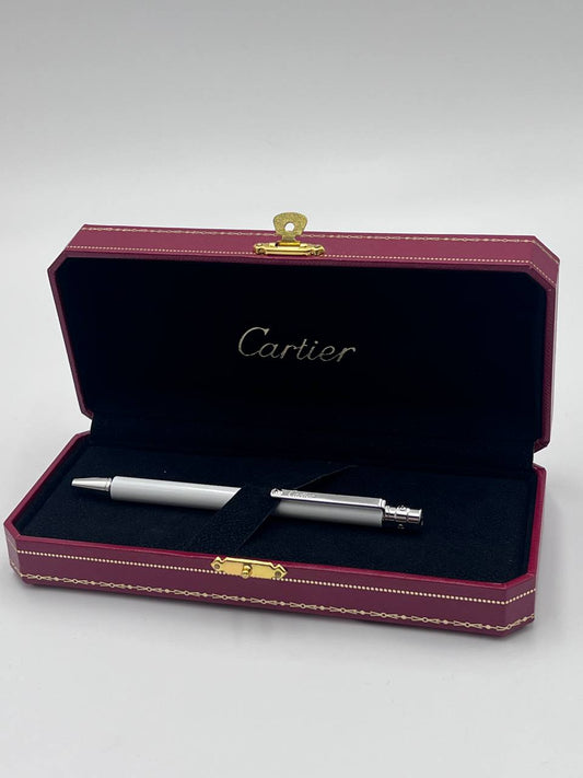 White silver Cartier pen