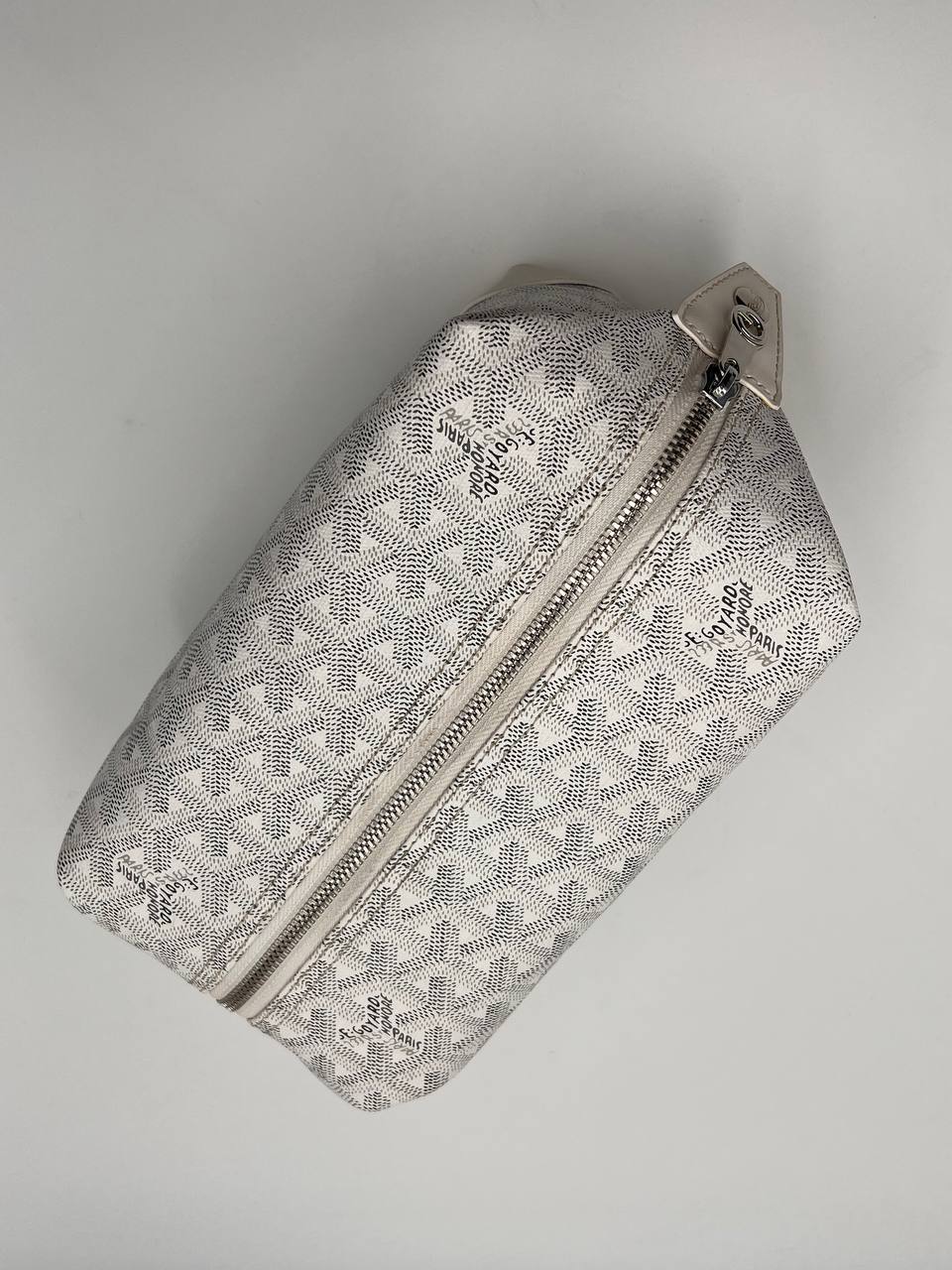 Goyard Bowling 25 Toiletry Bag Natural